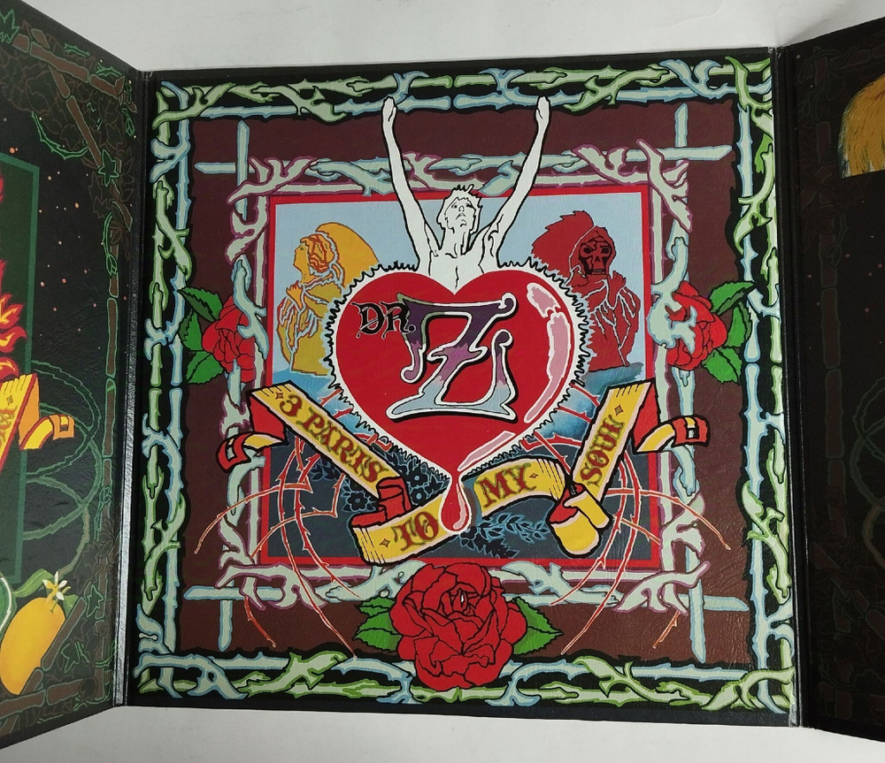 Винтажная виниловая пластинка LP Dr. Z Three Parts To My Soul (Italy 2003) Akarma