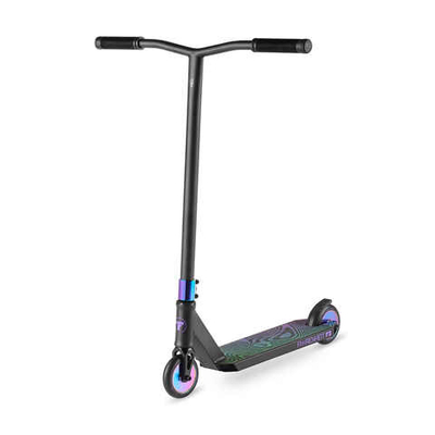 Самокат трюковой Fahrenheit F3 черный/неохром