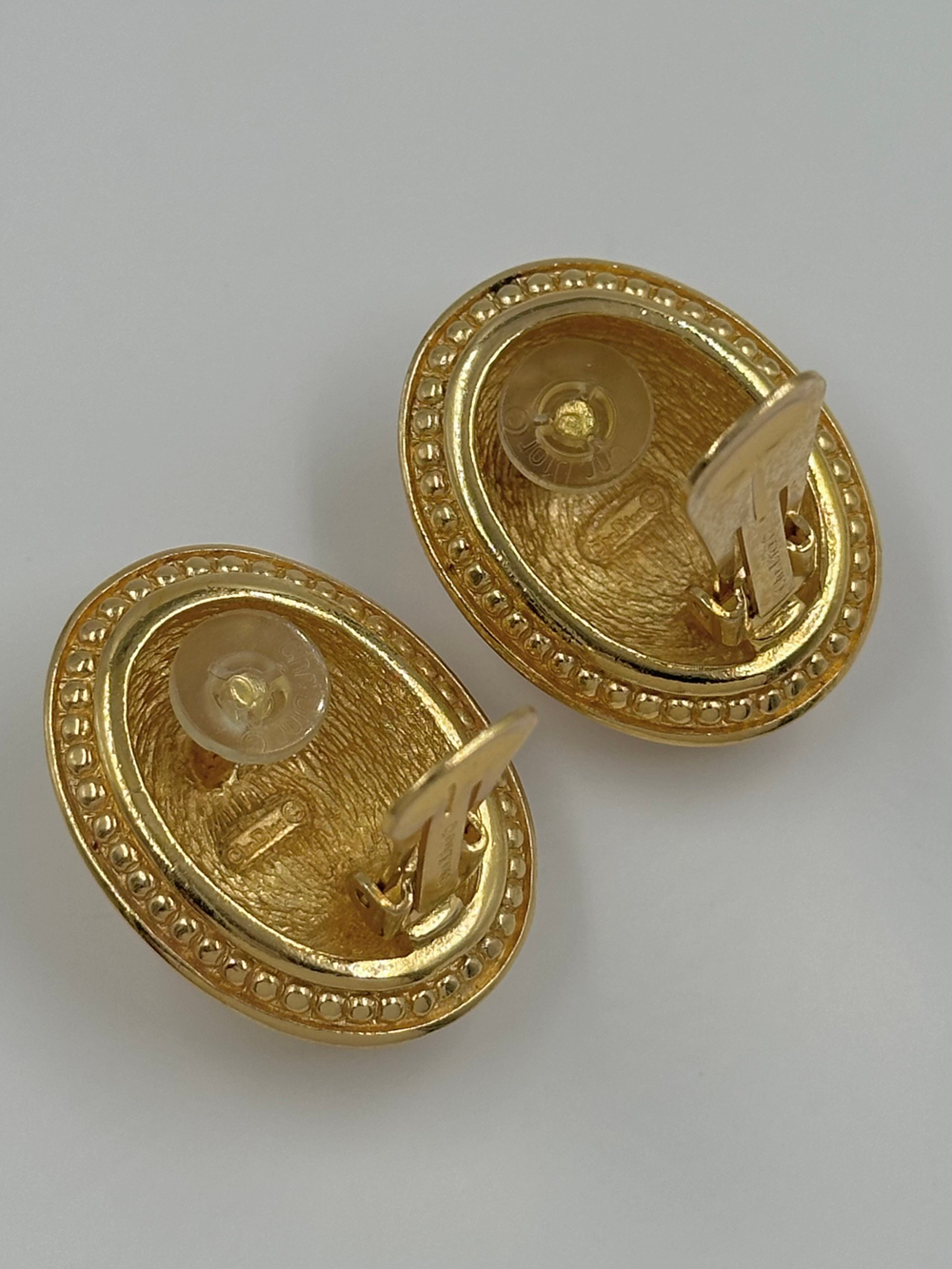 Клипсы с кристаллами Christian Dior