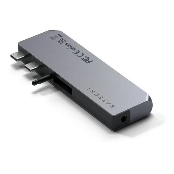 USB-хаб Satechi Pro Hub Mini (ST-UCPHMIS) Space Gray / Серый космос