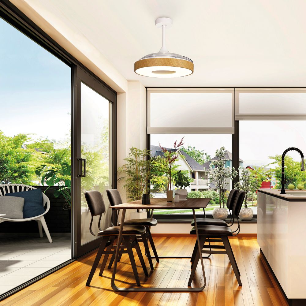 8217 Люстра потолочная-вентилятор COIN FAN