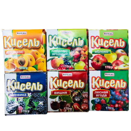 Кисель Royal в ассортименте 170 гр