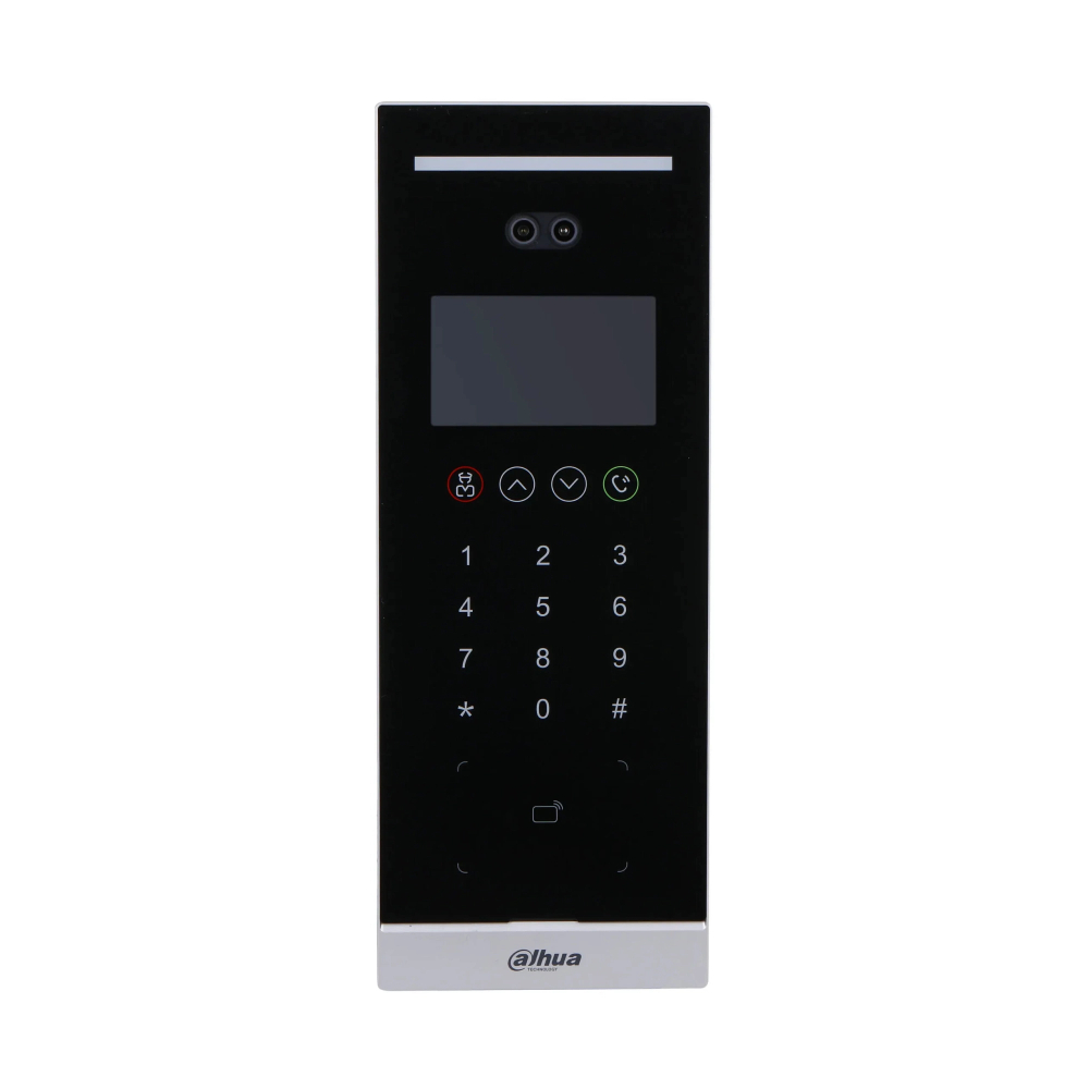 DHI-VTO6531H-S2-EA Многоабонентская IP вызывная панель c распознаванием лиц и сенсорной клавиатурой, адаптированная для работы с модулем сопряжения DHI-VTNC130AC
