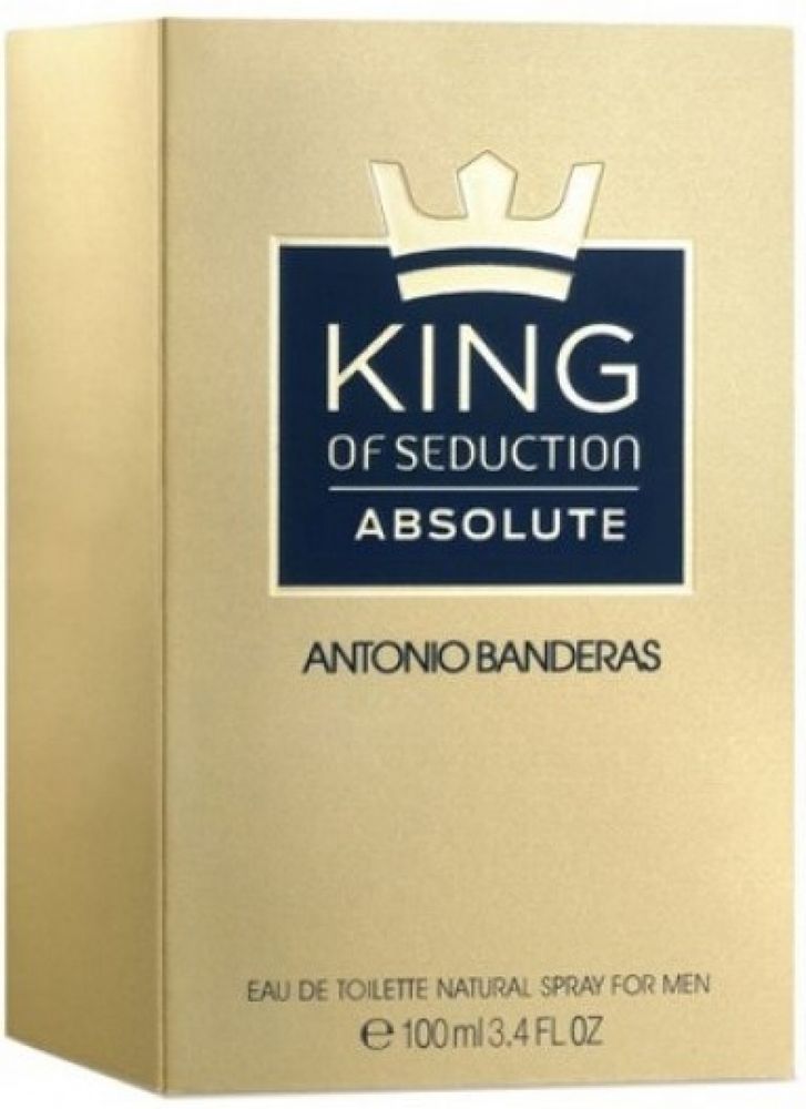 ANTONIO BANDERAS King of Seduction Absolute men 100ml edT NEW