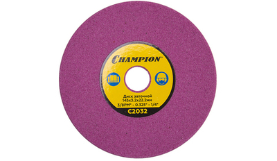 Диск для заточки цепей 145х3.2х22.2 мм CHAMPION C2032