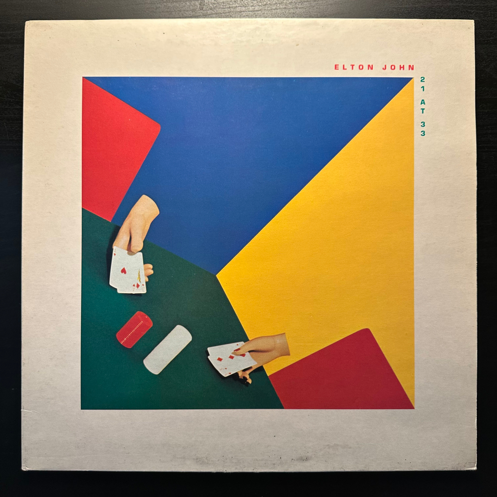 Elton John - 21 At 33 (Скандинавия 1980г.)