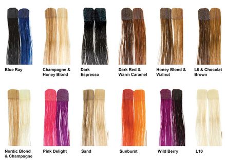 Balmain Hair Couture Ленточное наращивание ColorFlash HH 40 см