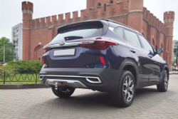 Фаркоп с унив. электрикой Smart, съемный квадрат, KIA Seltos 2020- (паспорт и сертификат) ПТ ГРУПП.KST-20-991122.00