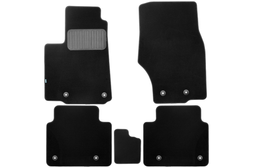 Коврики в салон  JEEP Grand Cherokee 2021-, кроссовер, 5шт (текстиль) арт.KLEVER0302400922110KH