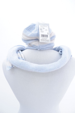 Комплект шапка с шарфом SHALUNY  вязаные новый