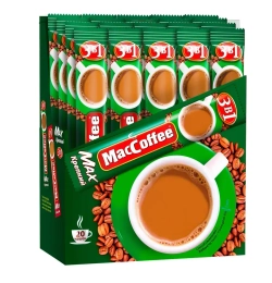Кофейный напиток MacCoffee Maх, 3 в 1, Крепкий, 20 шт