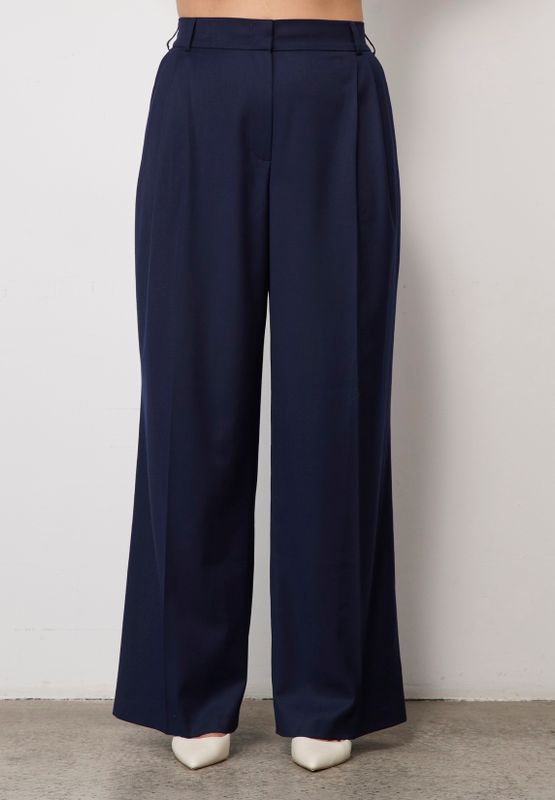 Брюки со стрелками, синий