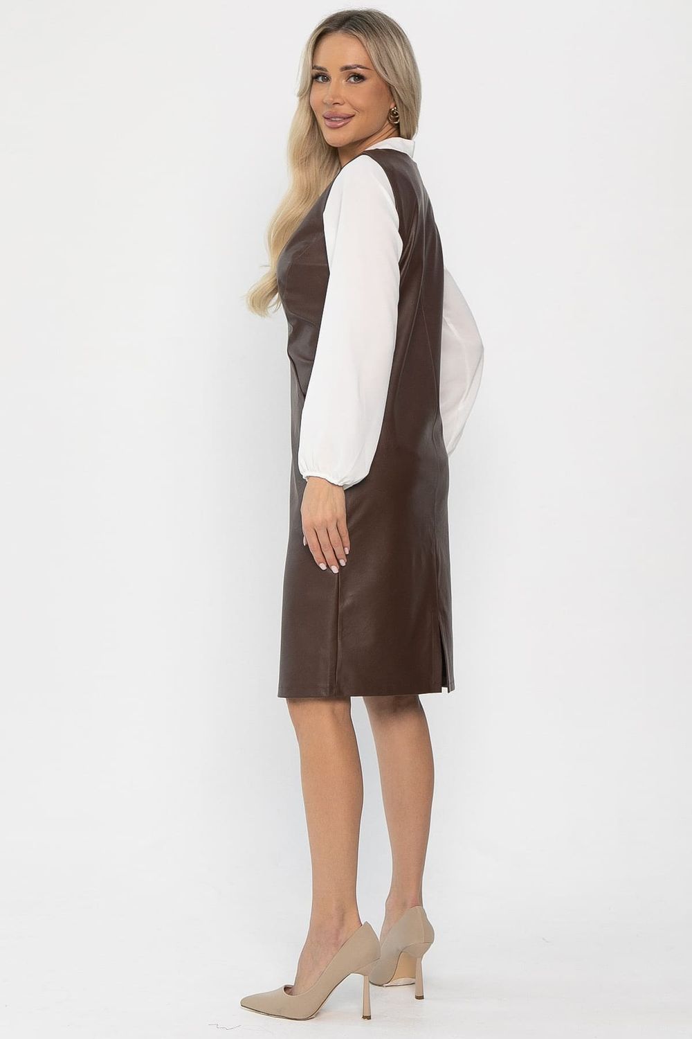 Сарафан Горячий шоколад (шоколадное) П13718-15М LT Collection