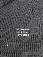 Шапка для мальчика с ушками осенняя