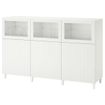 Комбинация для хранения - IKEA BESTÅ/BESTA/БЕСТА/БЕСТО ИКЕА, 180x42x112 см, белый