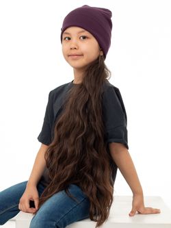 Шапка трикотажная РИО(Баклажан)