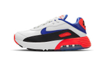 Middle-aged children Nike Air Max 2090 EOI "Evolution of Icons" low-top running shoes white blue red