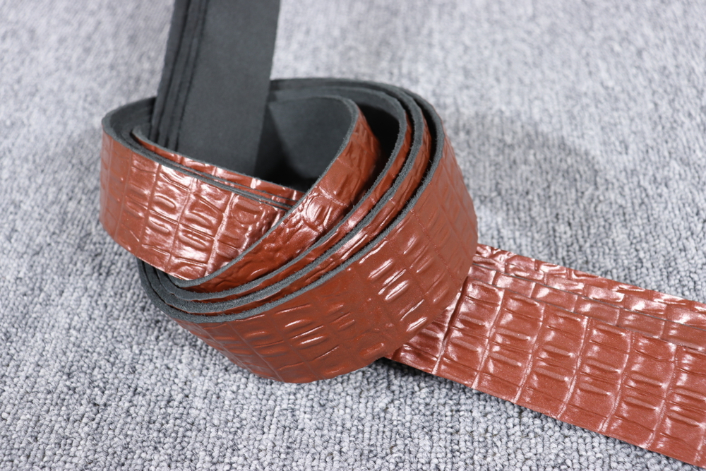 Ременная заготовка Медная с лицевой отделкой + плита Кайман 3,3-3,8