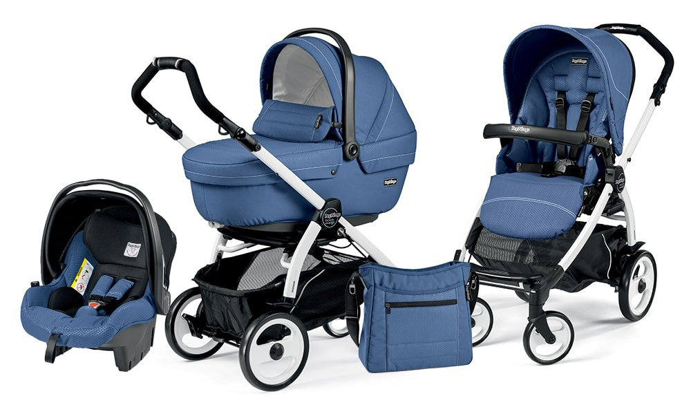 Коляска 3 в 1 Peg Perego Book 51 XL Set Modular (шасси White/Black)