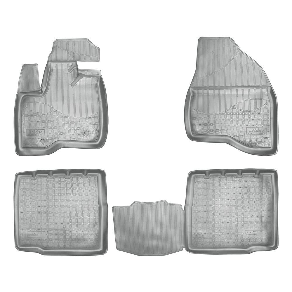Ковры в салон Norplast/Unidec для Ford Explorer в кузове U502 (2010-)Полиуретан,5 мест арт.NPA11-C22-180-G