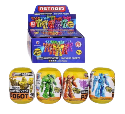 Мини-конструктор Робот в капсуле серия "Астроид"