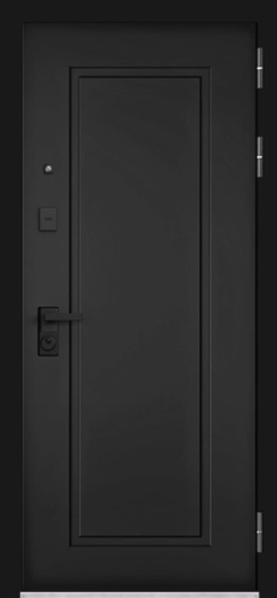 Входная дверь в квартиру с зеркалом с отделкой МДФ - 1031