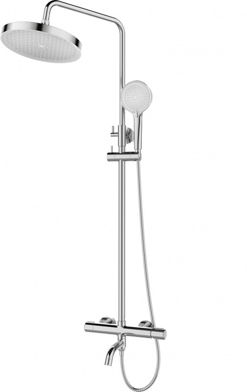 Система душевая Esbano ESDSCELI-DSXR 525x296x1668 Круглая цвет хром
