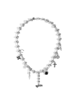 Колье "Bitch" Silver