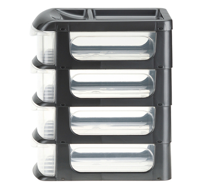 Бокс унив. МИНИ 4секции (мини-комод), М2771