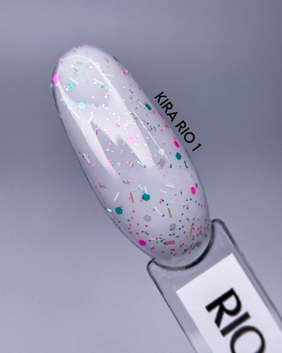 КИРА Гель-лак   RIO  №001 10 мл.