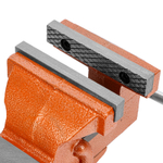 Тиски слесарные, 100 мм, поворотные, с наковальней Sparta