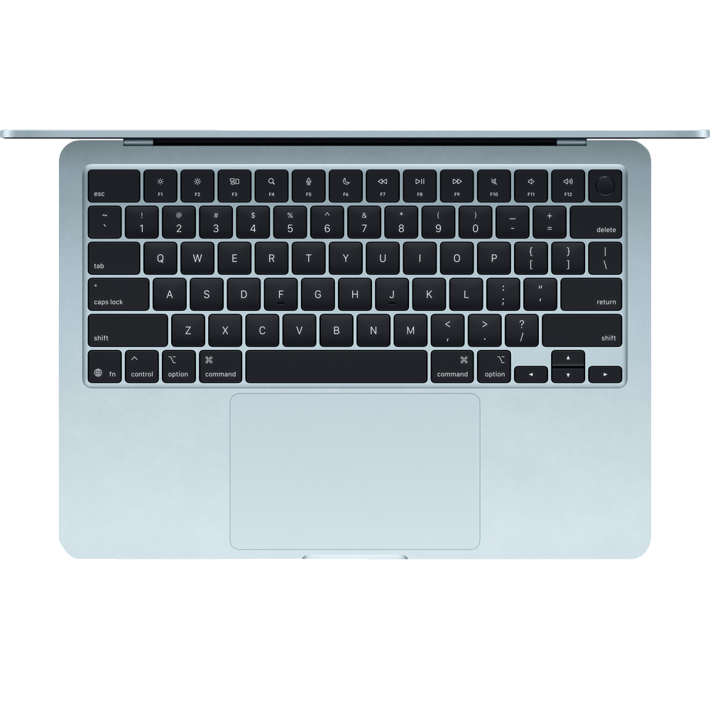Ноутбук Apple MacBook Air 13 (M4, 10C/10C), 16/1TB, Sky Blue (Небесно-голубой) Z1H8000QT
