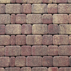 Тротуарная плитка КЛАССИКО - Листопад гранит Осень, комплект из 3 видов плит