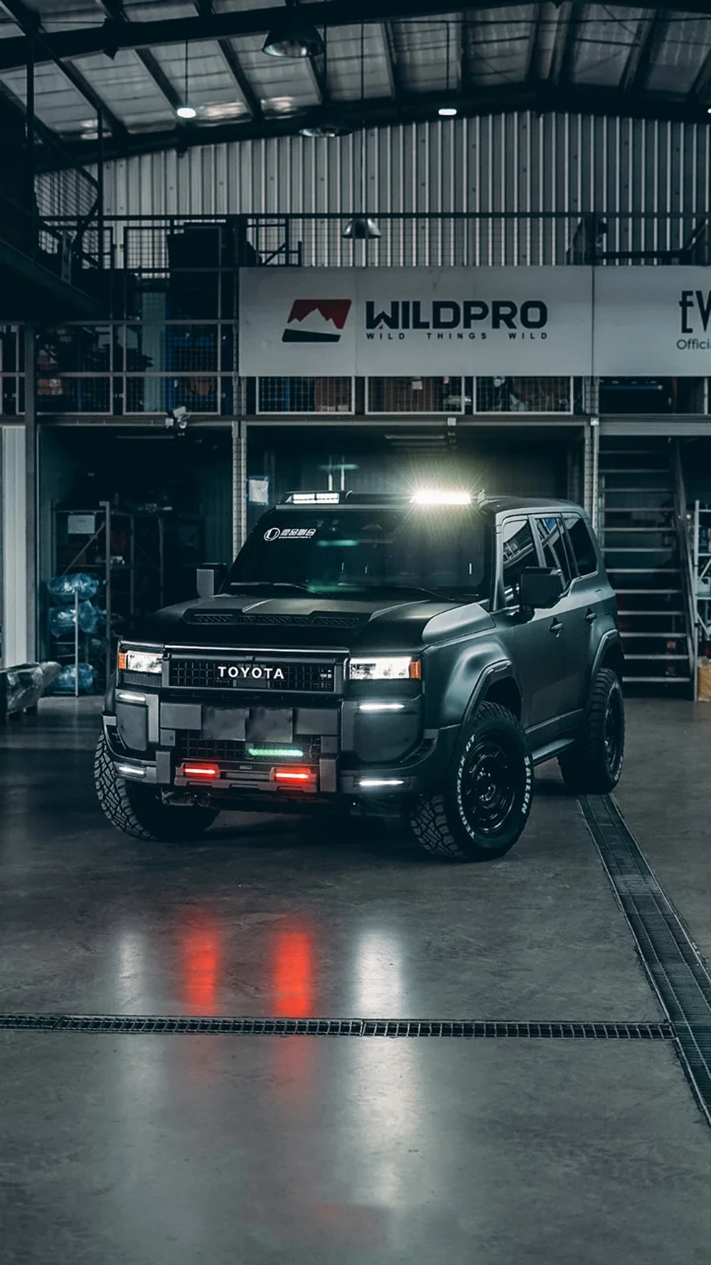 Карбоновый обвес для Toyota Land Cruiser Prado 250 LC250 2024+ Крузак Крузер