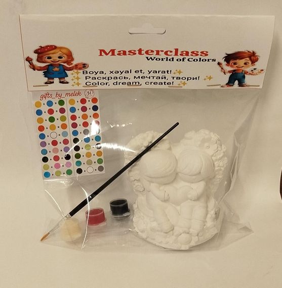 Gips fiqurlar. Masterclass world of colors 3