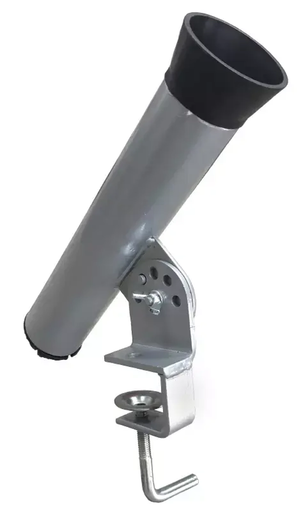 Держатель спиннинга со струбциной (поворотный механизм)