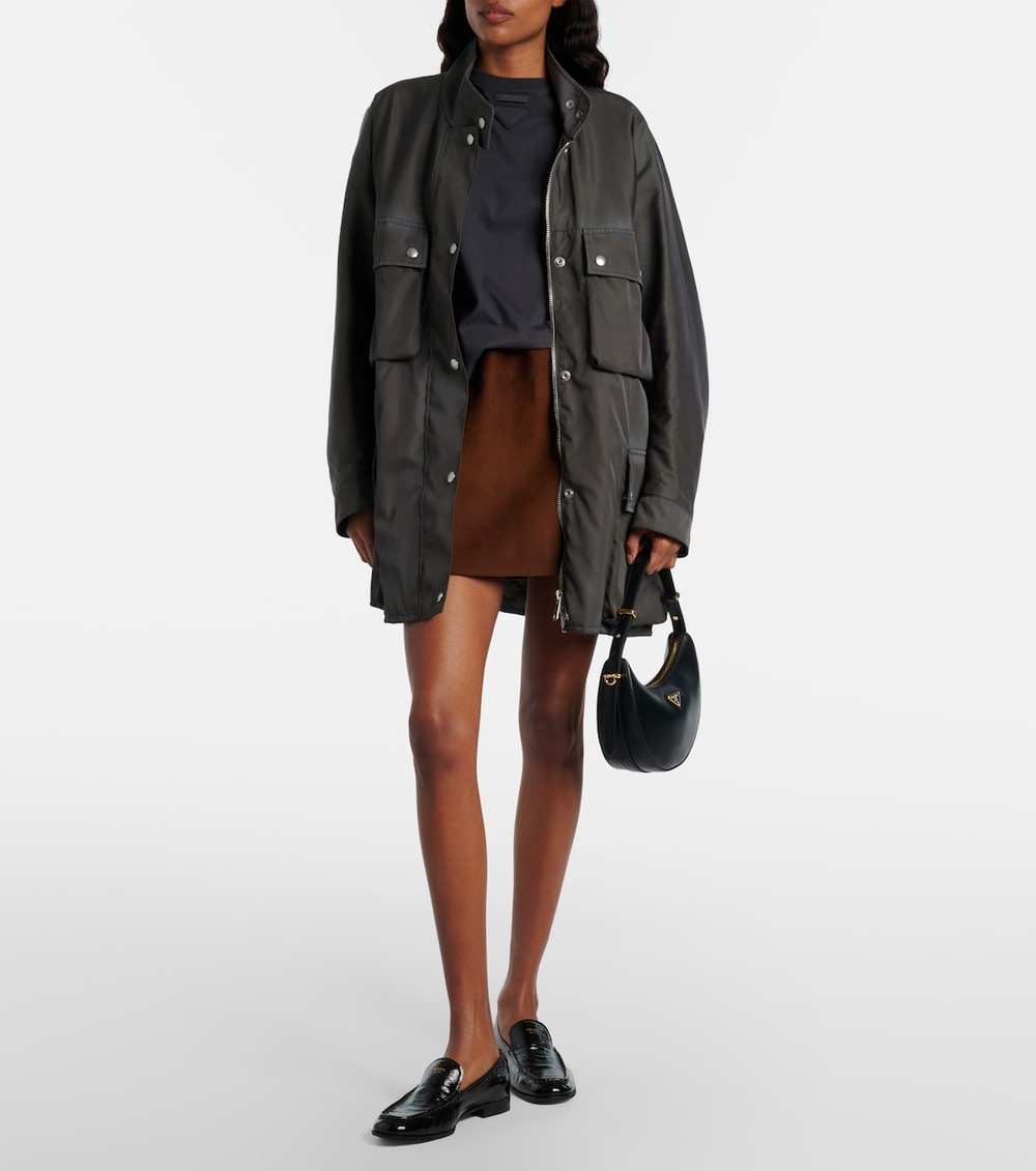 Сумка Prada Arqué Mini Leather Shoulder "Black"