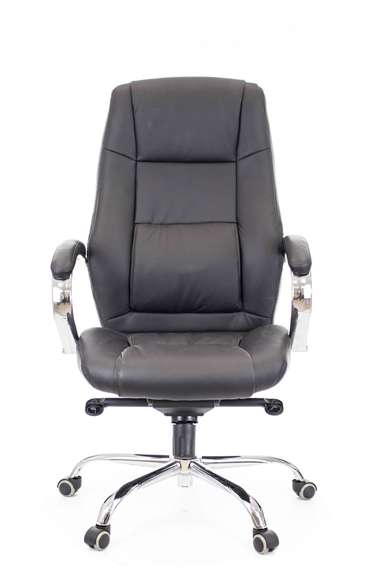 Кресло руководителя Everprof Kron M Кожаное Черный
