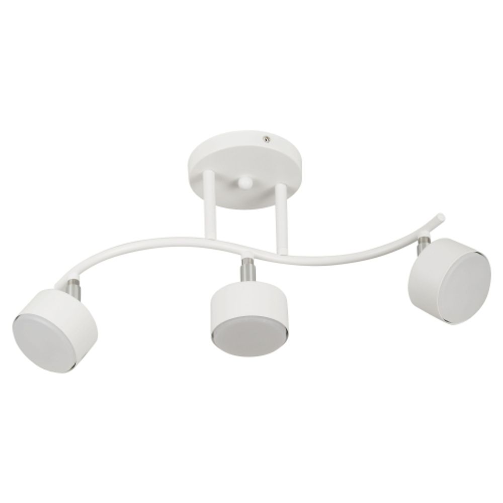 Светильник настенно-потолочный спот Rivoli   7080-703 3хGX53 15 Вт поворотный