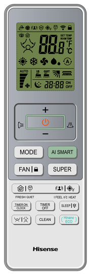 Инверторная сплит-система Hisense VISION PRO SUPERIOR DC Inverter AS-13UW4RXVQH01 (комплект)