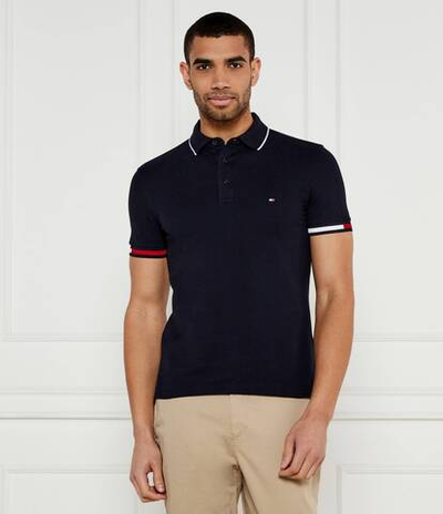Поло Tommy Hilfiger - темно-синий(MW0MW38458)