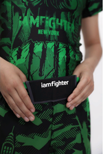 Шорты I am Fighter Hulk детский (зеленый)