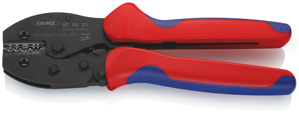 KNIPEX PreciForce® чернёные 220 мм 975233SB