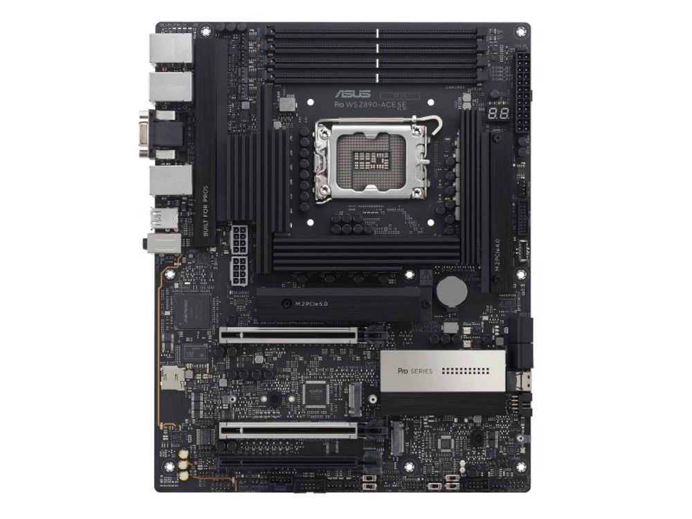 Материнская плата Asus Pro WS Z890-ACE SE, Socket LGA 1851, Intel Z890, ATX, RTL [90MB1JC0-M0EAY0]