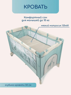 Манеж-кровать Amarobaby MULTIFORM