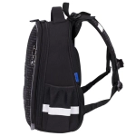 Ранец BRAUBERG LUMINOUS, 2 отделения, с брелоком, "Scorpio", СВЕТЯЩИЙСЯ РИСУНОК, 38х29х16 см, 271368