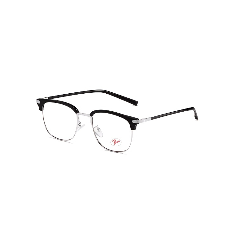 PSACSS TR/Memory Plastic Metal Browline Functional Glasses Unisex
