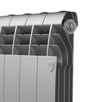 Радиатор Royal Thermo BiLiner 350 /Silver Satin - 6 секц.