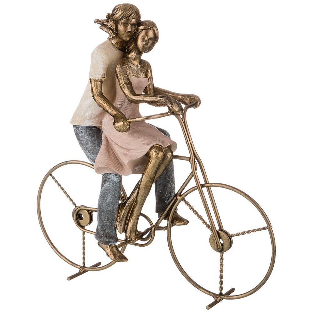 Статуэтка «Пара на велосипеде»  «Lefard»