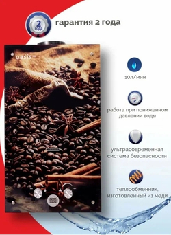 Настенный проточный газовый водонагреватель Oasis K-20 D(R)